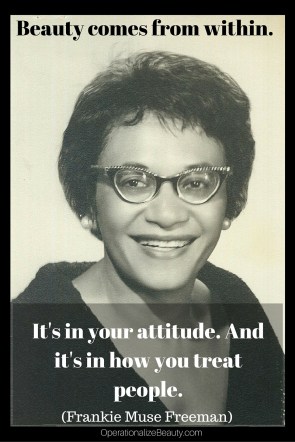 Beauty is Frankie Freeman