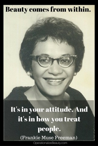 Beauty is Frankie Freeman